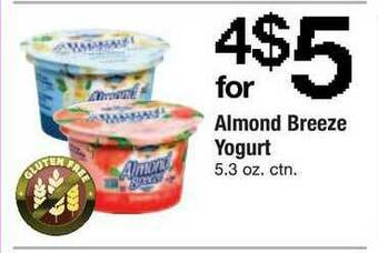 ACME Almond Breeze Yogurt offer