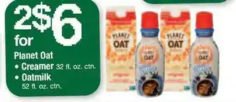ACME Planet Oat, Creamer, Oatmilk offer