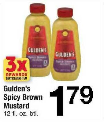 ACME Gulden's Spicy Brown Mustard offer