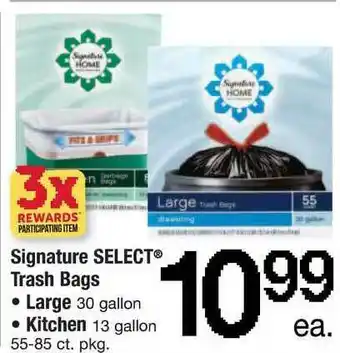 ACME Signature Select, Trash Bags, Large, Kitchen offer