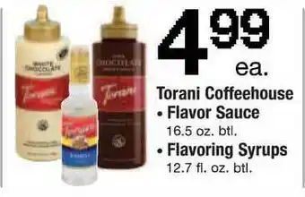 ACME Torani Coffeehouse, Flavor Sauce, Flavoring Syrups offer