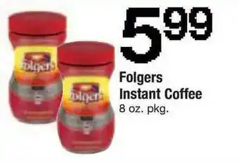 ACME Folgers Instant Coffee offer