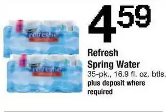 ACME Refresh Spring Water offer