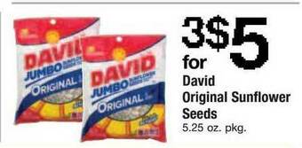 ACME David Original Sunflower Seeds offer