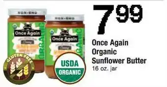 ACME Once Again Organic Sunflower Butter offer