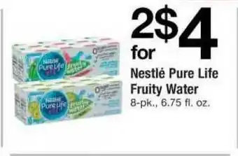 ACME Nestlé Pure Life Fruity Water offer