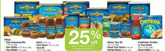 ACME Ortega, Tacoseasoning Mix, Taco Shells, Taco Skillet, Salsa, Taco Sauce, Taco Kit, Dinner Taco Kit, Street Taco Sauce, Refrie offer