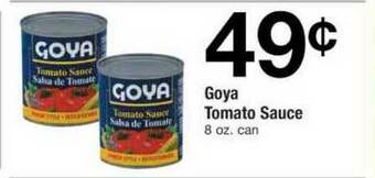 ACME Goya Tomato Sauce offer
