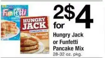 ACME Hungryjack Or Funfetti Pancake Mix offer