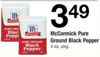 ACME Mccormick Pure Ground Black Pepper offer