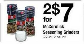 ACME Mccormick Seasoning Grinders offer
