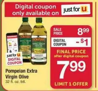 ACME Pompeian Extra Virgin Olive offer