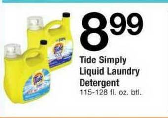 ACME Tide Simply Liquid Laundry Detergent offer
