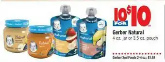 ACME Gerber Natural offer