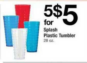 ACME Splash Plastic Tumbler offer