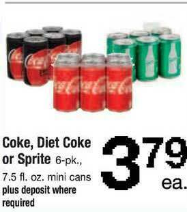 ACME Coke, Diet Coke Or Sprite offer