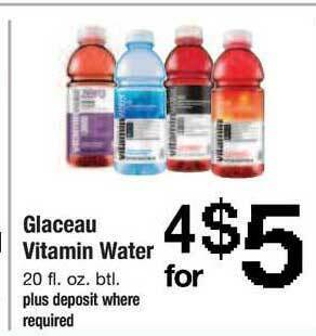ACME Glaceau Vitamin Water offer