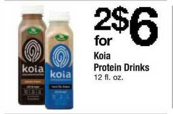 ACME Koia Protein Drinks offer