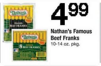ACME Nathan's Famous Beef Franks offer