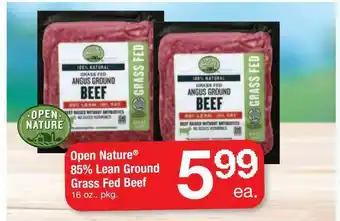 ACME Open Nature 85& Lean Ground Grass Fed Beef offer