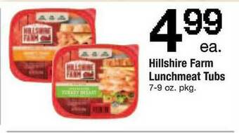 ACME Hillshire Farm Lunchmeat Tubs offer