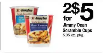 ACME Jimmy Dean Scramble Cups offer
