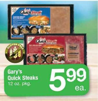 ACME Gary's Quick Steaks offer