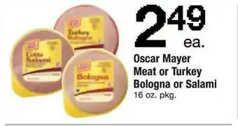ACME Oscar Mayer Meat Or Turkey Bologna Or Salami offer