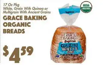The Food Emporium Grace Baking Organic Breads offer