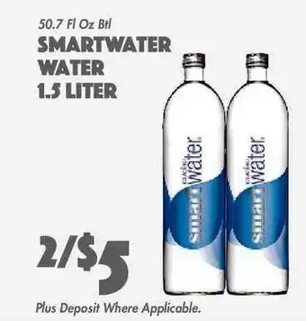 The Food Emporium Smartwater Water 1.5 Liter offer