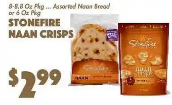 The Food Emporium Stonefire Naan Crisps offer