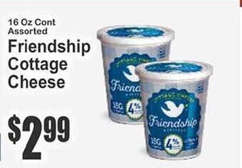 Key Food Friendship Cottage Cheese offer