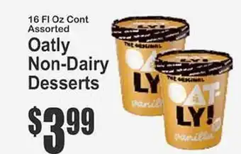 Key Food Oatly Nondairy Desserts offer