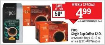 Price Chopper Pics Single Cup Coffee 12 Ct offer