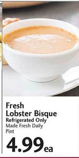 Sunset Foods Fresh Lobster Bisque offer