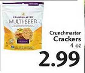 Sunset Foods Crunchmaster Crackers offer