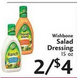 Sunset Foods Wishbone Salad Dressing offer