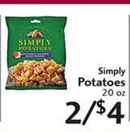 Sunset Foods Simply Potatoes offer