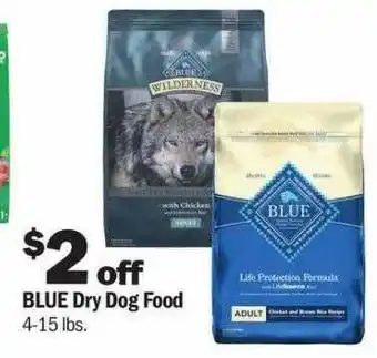 Meijer Blue Dry Dog Food offer