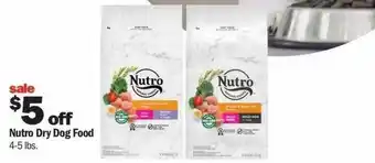 Meijer Nutro Dry Dog Food offer