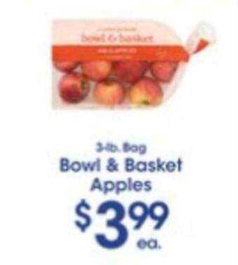 Price Rite Bowl & Basket Apples offer