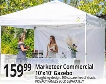 Ocean State Job Lot Marketeer Commercial 10'x10' Gazebo offer