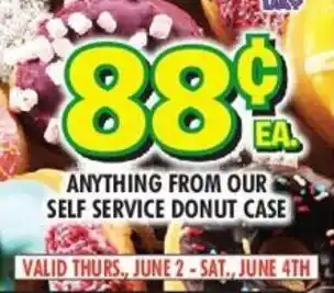 Miners County Market Anything From Our Self Service Donut Case offer