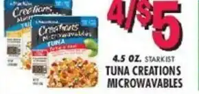 Miners County Market 4.5 oz. Tuna Creations Microwavables offer