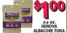 2.6 oz. Genova Albacore Tuna