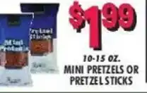 10-15 oz. Mini Pretzels or Pretzelsricks