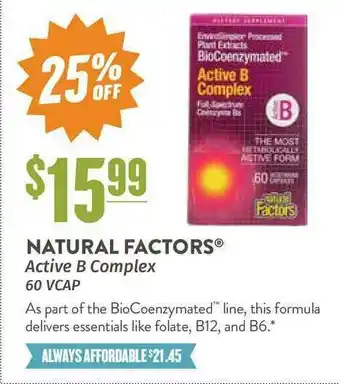 Active B Complex 60 VCAP