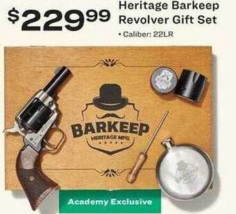 Heritage Barkeep Revolver Gift Set
