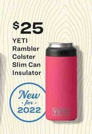 Academy Yeti Rambler Colster Slim Can Insulator offer
