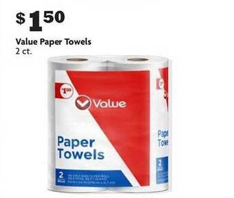 Family Dollar Value Paper Towels offer